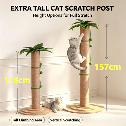 Palm Tree Tall Sisal Cat Scratching Post